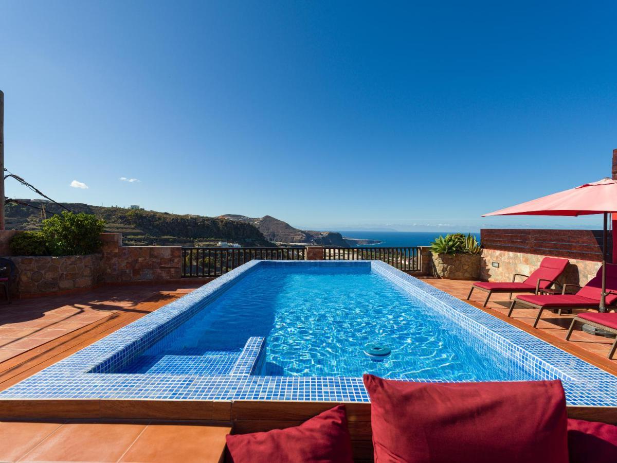 Villa Alba - Solarium Private Pool - Nature Views Moya  Eksteriør bilde